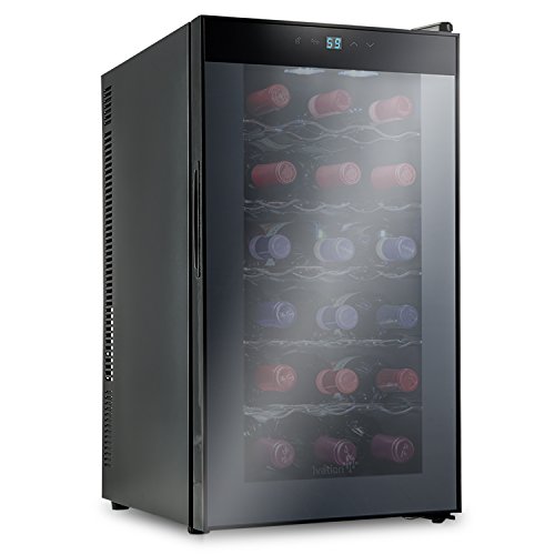 Ivation IV-FWCT181B 18 Bottle Single Zone Thermoelectric Wine Cooler