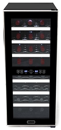 Whynter 24 Bottle Dual Zone Thermoelectric Wine Cooler