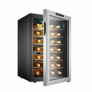 5335 Electro Boss 28 Bottle Thermoelectic Wine Cooler open